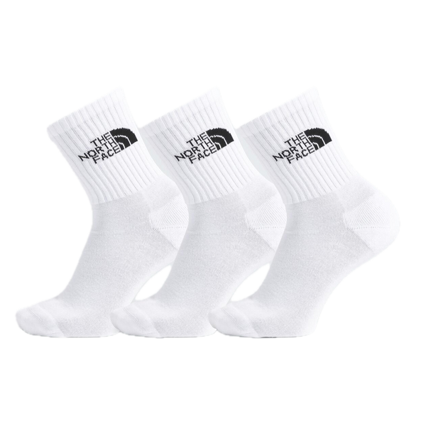 The North Face 3P Everyday Standard Crew Sock - TNF White FN4 