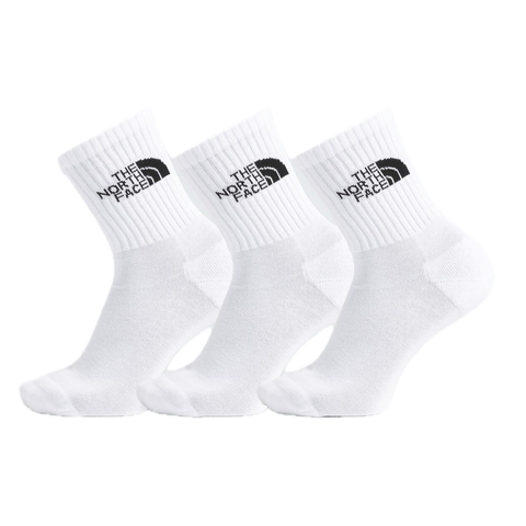 The North Face 3P Everyday Standard Crew Sock - TNF White FN4 