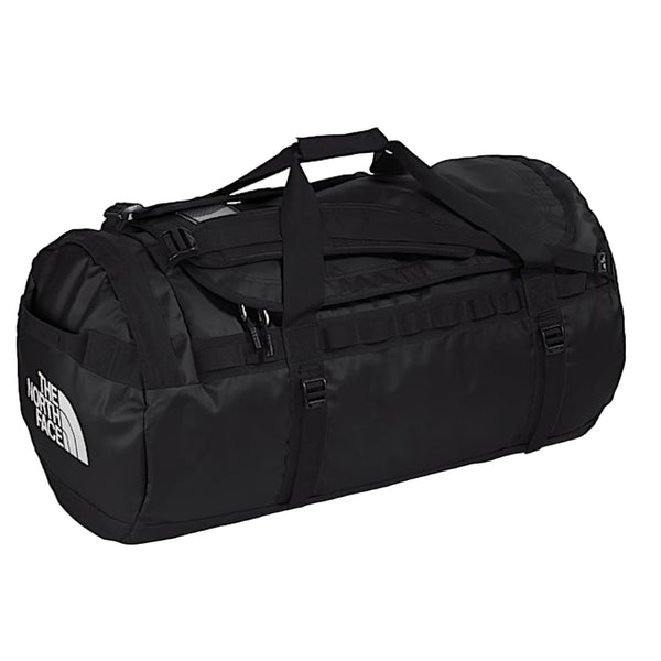 The North Face Base Camp Duffel L - TNF Black/TNF White-NPF 53R (3/4 View)