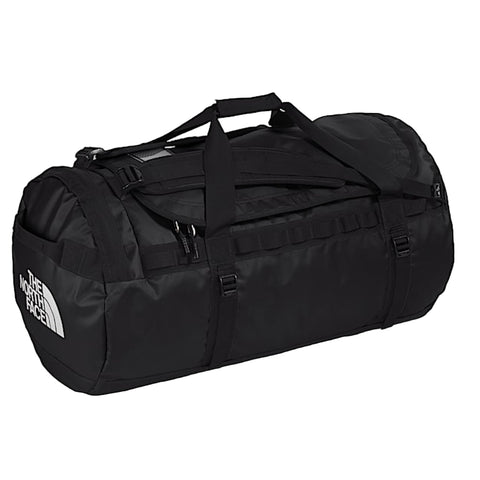 The North Face Base Camp Duffel L - TNF Black/TNF White-NPF 53R (3/4 View)