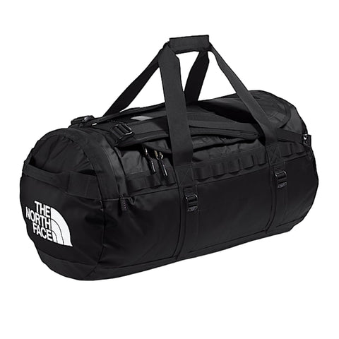 The North Face Base Camp Duffel M - TNF Black/TNF White-NPF 53R (3/4 Front)