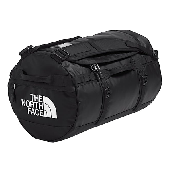 The North Face Base Camp Duffel S - TNF Black/TNF White 53R (3/4 Front)