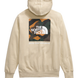 The North Face Box NSE Pullover Hoodie - Gravel/Multi 8X2 (Back)