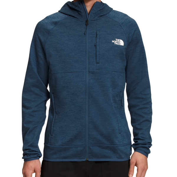 The North Face Canyonlands Hoodie - Shady Blue Heather 8U0 (Front)