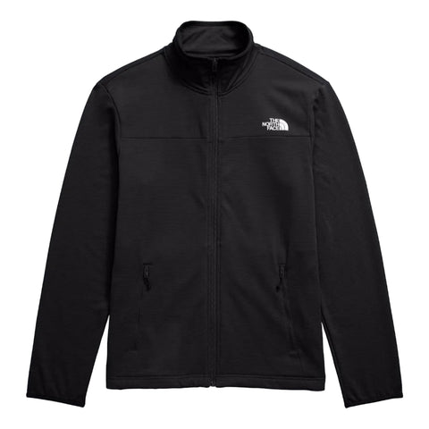 The North Face Cedar Trail Grid Fleece Full Zip - TNF Black JK3 Front