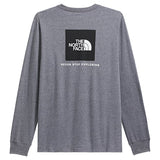 The North Face Evolution Box NSE L/S Tee - Mid Grey QI1 back