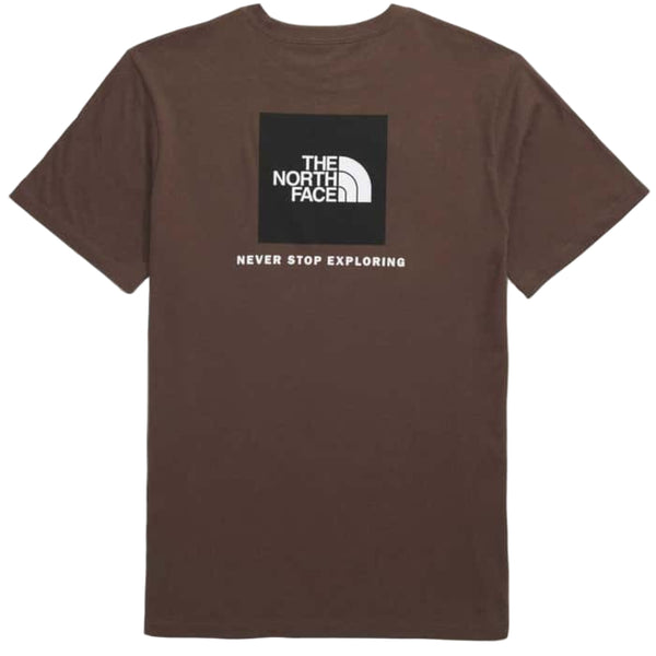 The North Face Evolution Box NSE S/S Tee - Smokey Brown OI1 Back