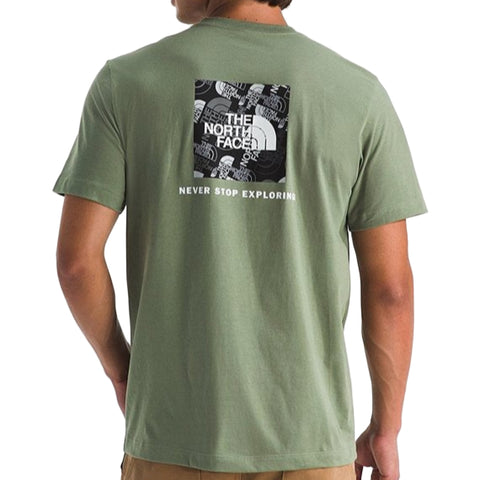 The North Face Evolution Box Toss Fill S/S Tee - Bark Mist BO9 Back