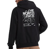 The North Face Evolution Half Dome Mountain Hoodie Graphic - TNF Black JK3 Back