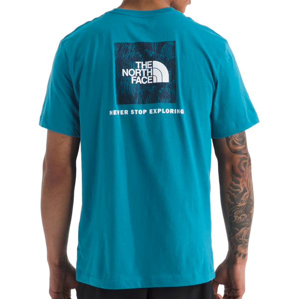The North Face Evolution Regenerative Ink Box NSE S/S Tee - Dusk Blue EOS Back