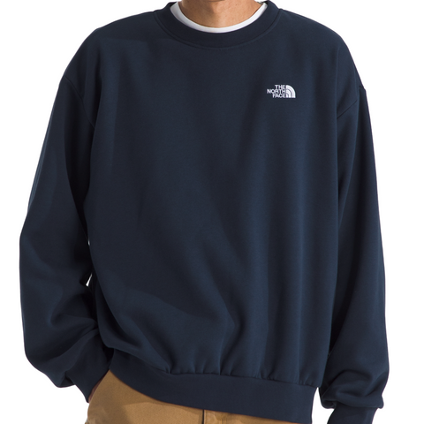 The North Face Evolution Simple Dome Oversized Crew - Summit Navy 8K2 Front