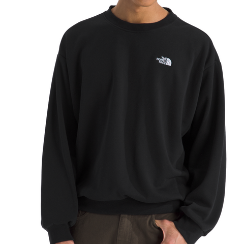The North Face Evolution Simple Dome Oversized Crew - TNF Black JK3 Front