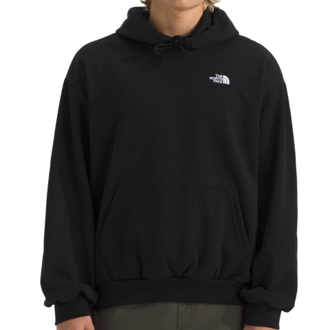The North Face Evolution Simple Dome Oversized Hoodie - TNF Black JK3 Front