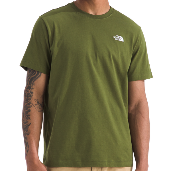 The North Face Evolution Simple Dome S/S Tee - Woodland BRI Front