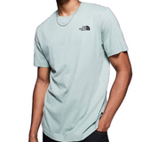 The North Face Evolution Sketch Logo Graphic S/S Tee - Slate Moss BQ1 Front