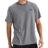 The North Face Evolution Sky Cloud S/S Tee - TNF Grey Heather CQI Front