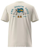 The North Face Evolution Sky Cloud S/S Tee - White Dune QLI Back