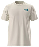 The North Face Evolution Sky Cloud S/S Tee - White Dune QLI Front