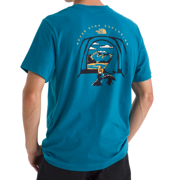 The North Face Evolution Tent S/S Tee - Dusk Blue BOM Back