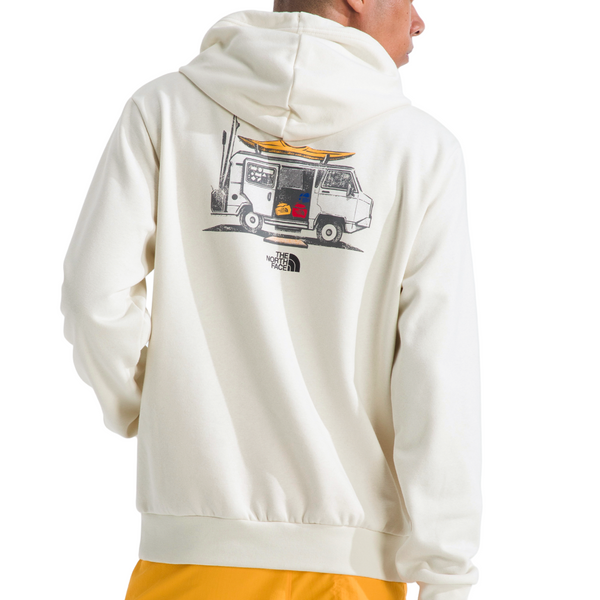 The North Face Evolution Van Life Graphic Hoodie - White Dune QLI Back