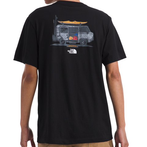 The North Face Evolution Van Life S/S Tee - TNF Black JK3 Back