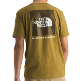 The North Face Box NSE S/S Tee - Amber Green/Moss Green 5OQ Back