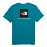 The North Face Core Box NSE S/S Tee - Digital Steel 6HO Back