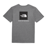 The North Face Core Box NSE S/S Tee - Mid Grey CQI Back