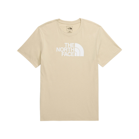 The North Face Core Half Dome S/S Tee - Gravel White 8D6 Front