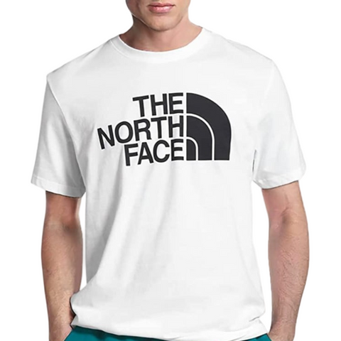 The North Face Core Half Dome S/S Tee - TNF White/Black LA9 Front