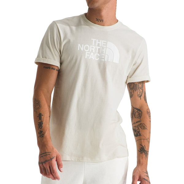 The North Face Core Half Dome S/S Tee - White Dune UBO Front