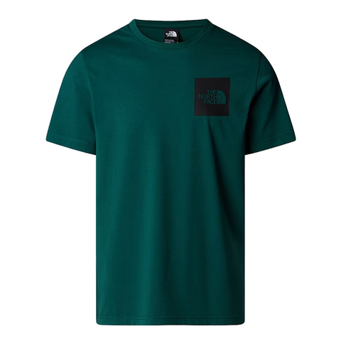 The North Face Fine S/S Tee - Deep Nori 6GI Front