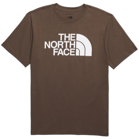 The North Face Half Dome S/S Tee - Smokey Brown 1OI Front