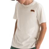 The North Face Outdoor S/S Tee - White Dune QLI Front