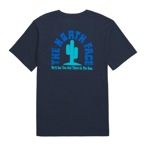 The North Face Public Lands Cactus S/S Tee - Summit Navy 8K2 Back