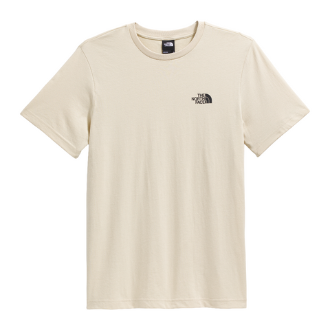 The North Face Simple Dome S/S Tee - Gravel 3X4 Front