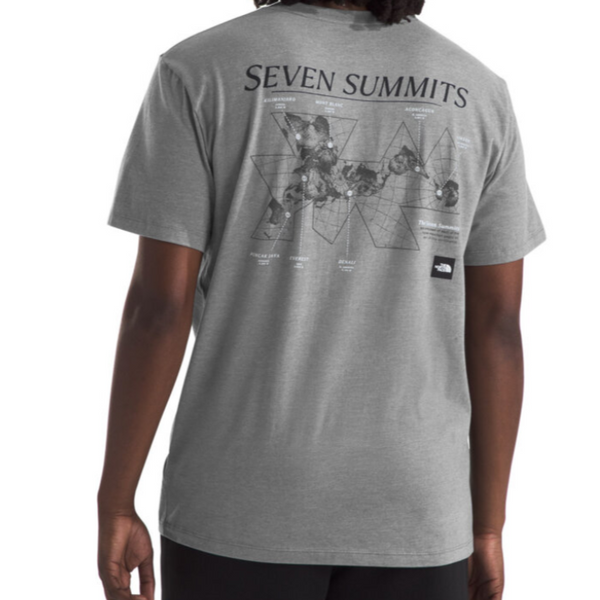 The North Face Summits S/S Tee - TNF Medium Grey DYY Back