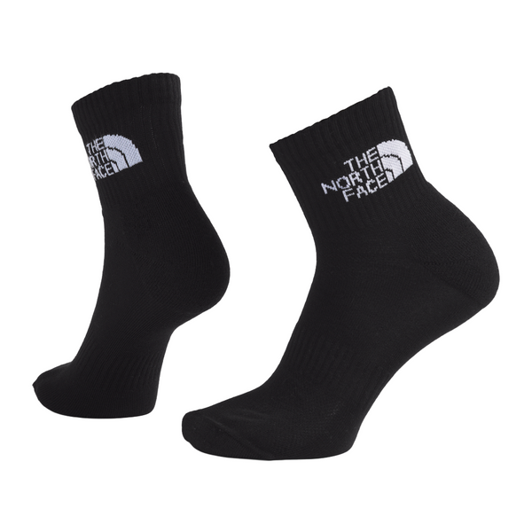 The North Face Multi Sport Cush Quarter Socks 3PK - TNF Black JK3 