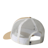 The North Face TNF Logo Trucker Hat - Khaki Stone HQI Back