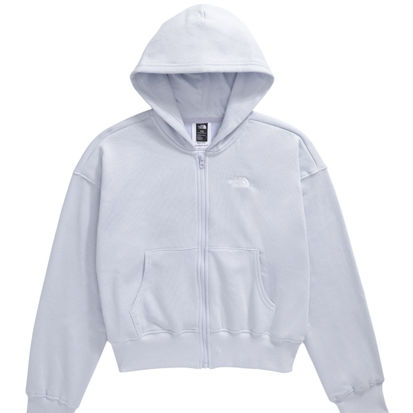 The North Face Women's Evolution Full Zip Hoodie - Mystic Haze 0TI Front