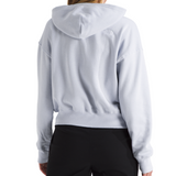 The North Face Women's Evolution Full Zip Hoodie - Mystic Haze 0TI Back