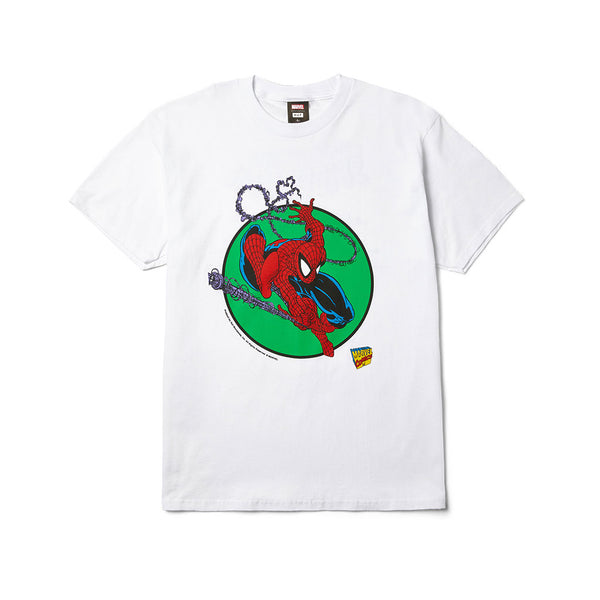 Huf x Spiderman Three Hundred S/S Tee - White