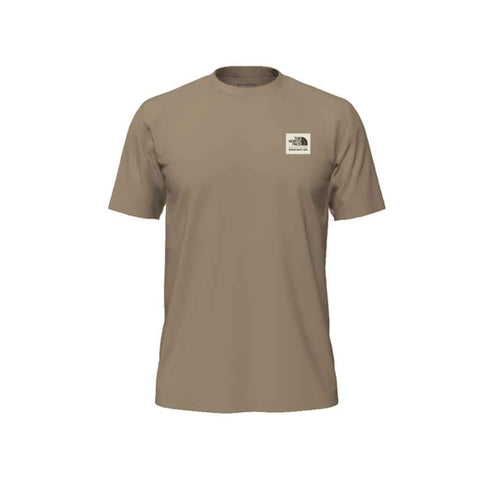 The North Face Heritage Patch Heather Tee -  Utility Brown Heather VY1