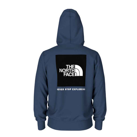 The North Face Box NSE Pullover Hoodie - Shady Blue/TNF Black MPF