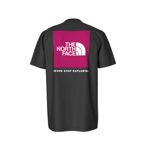 The North Face Box NSE Tee - TNF Black/Pink Primrose