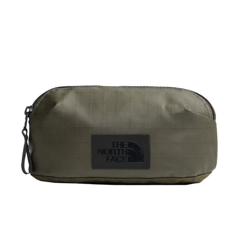 The North Face Base Camp Voyager Pro Travel Pouch - New Taupe Green/TNF Black -front-