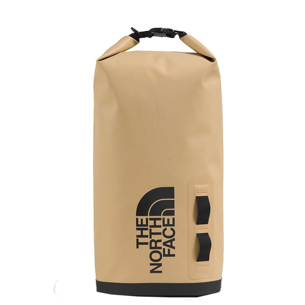 The North Face Base Camp Dry Bag 12L - Khaki Stone/TNF Black -front-