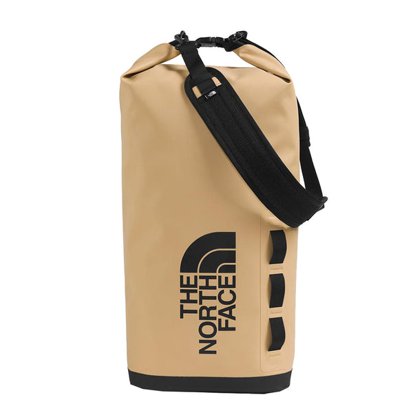 The North Face Base Camp Dry Bag 18L - Khaki Stone/TNF Black -front-