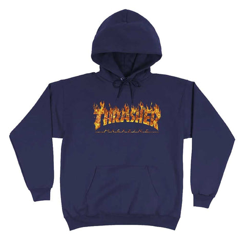 Thrasher Inferno Hoodie - Navy