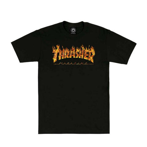 Thrasher Inferno Tee - Black